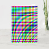 抽象芸術カラフル誕生日 カード (正面)