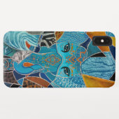 抽象芸術カラフル象組成 Case-Mate iPhoneケース (裏面(横))