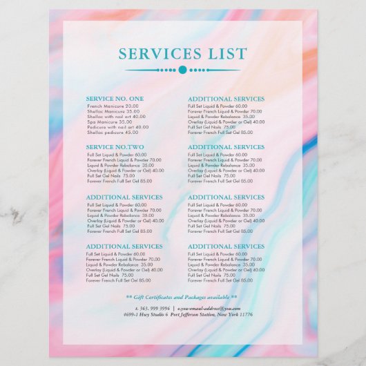 抽象芸術カラフル類の似たバックグラウンド チラシ (正面)