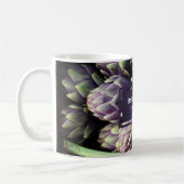 抽象芸術カラフル食品 コーヒーマグカップ (左)