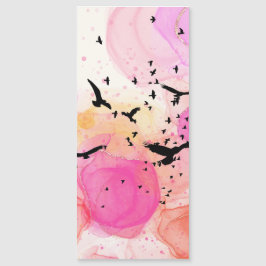 抽象芸術カラフル鳥類パターン