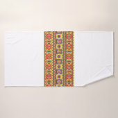 抽象芸術カラフル・アフリカ・シームレス・パターン(GE) バスタオル (バスタオル)