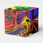 抽象芸術カラフル/プッシュ/ フェイバーボックス (正面サイド)