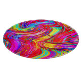 抽象芸術カラーのブラストパターン カッティングボード (角)