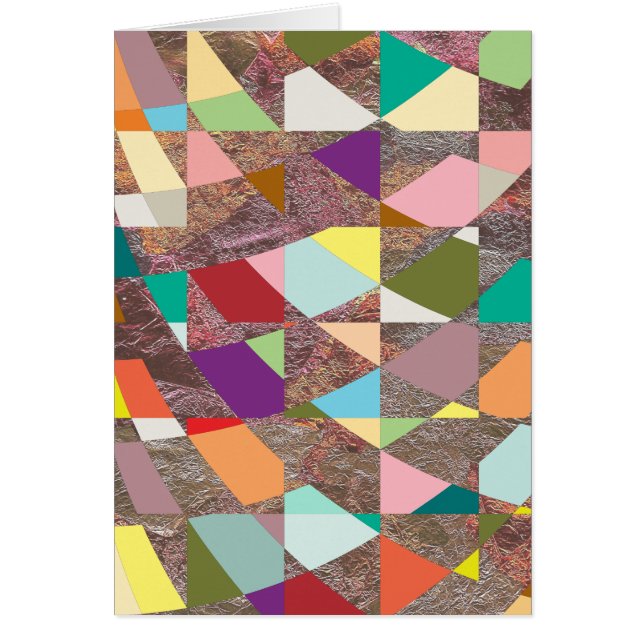 抽象芸術カラーグリッター (正面)