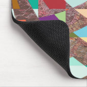 抽象芸術カラーグリッター マウスパッド (コーナー)