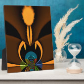 抽象芸術カラーコントラストアートプリント フォトプラーク (側面)