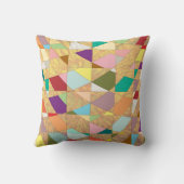 抽象芸術カラーサンバースト クッション (裏面)