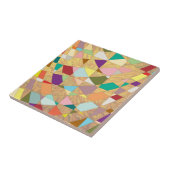 抽象芸術カラーサンバースト タイル (側面)