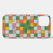 抽象芸術カラーシームレスパターン Case-Mate iPhoneケース (裏面 (横))