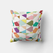 抽象芸術カラーズタペストリー クッション (裏面)