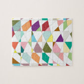 抽象芸術カラーズタペストリー ジグソーパズル (横)