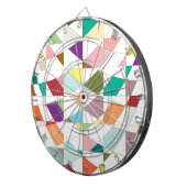 抽象芸術カラーズタペストリー ダーツボード (正面右)