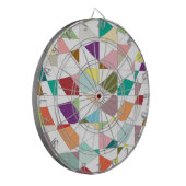 抽象芸術カラーズタペストリー ダーツボード (正面左)