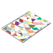 抽象芸術カラーズタペストリー ノートブック (左側)