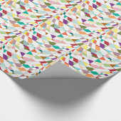 抽象芸術カラーズタペストリー ラッピングペーパー (角)