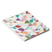 抽象芸術カラーズダマスクブック紙 ノートパッド (アングル)