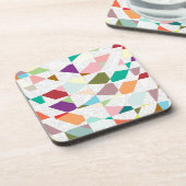 抽象芸術カラーダマスク コースター (左側)