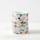 抽象芸術カラーダマスク コーヒーマグカップ (中央)