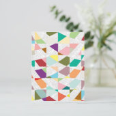 抽象芸術カラーダマスク ポストカード (スタンド正面)