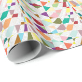 抽象芸術カラーダマスク ラッピングペーパー (ロールコーナー)