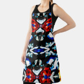 抽象芸術カラーテクスチャ エプロン (インサイチュ)