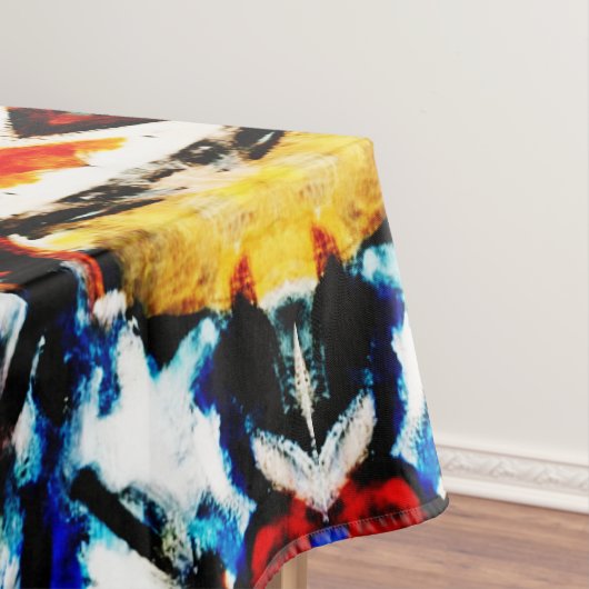 抽象芸術カラーテクスチャ テーブルクロス (インサイチュ)