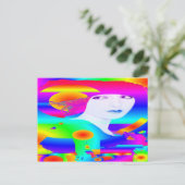 抽象芸術カラードーム ポストカード (スタンド正面)
