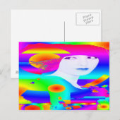 抽象芸術カラードーム ポストカード (正面/裏面)