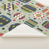 抽象芸術カラーパターンテクスチャ、インテリア指定 シェルパブランケット (3/4)