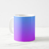 抽象芸術カラーマグ コーヒーマグカップ (正面左)