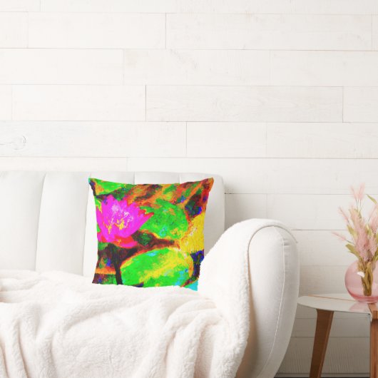 抽象芸術カラーモダンアート クッション (ソファ)