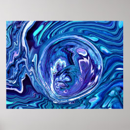 抽象芸術カラー勉強102、 ポスター