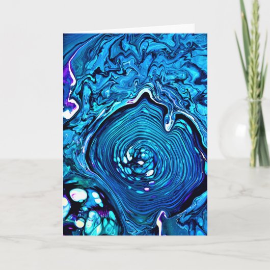 抽象芸術カラー勉強112、カード カード (正面)