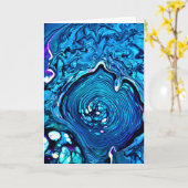 抽象芸術カラー勉強112、カード カード (黄色い花)