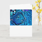 抽象芸術カラー勉強112、カード カード (黄色い花)