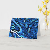 抽象芸術カラー勉強114、カード カード (黄色い花)