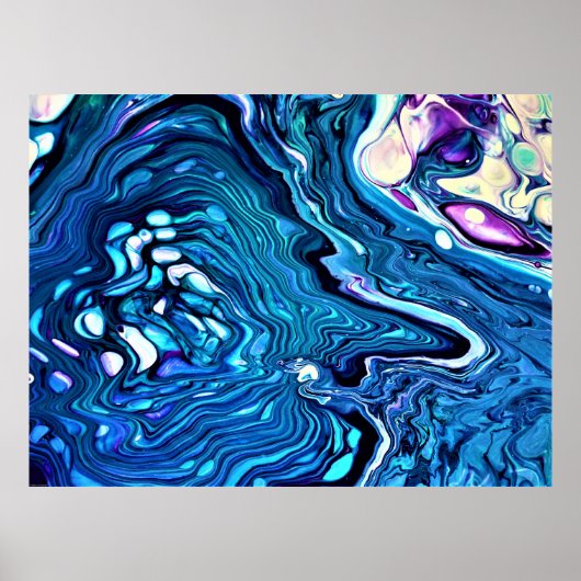 抽象芸術カラー勉強116, ポスター (正面)