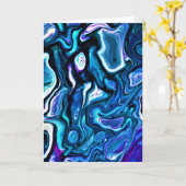 抽象芸術カラー勉強118、カード カード (黄色い花)