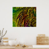 抽象芸術カラー勉強11, ポスター (キッチン)