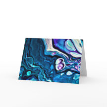 抽象芸術カラー勉強120、カード