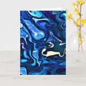 抽象芸術カラー勉強122、カード カード (黄色い花)