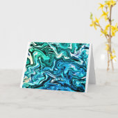 抽象芸術カラー勉強123、カード カード (黄色い花)