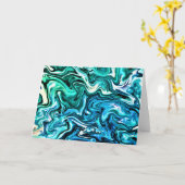 抽象芸術カラー勉強123、カード カード (黄色い花)