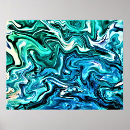 抽象芸術カラー勉強123、 ポスター