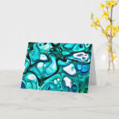 抽象芸術カラー勉強125、カード カード (黄色い花)