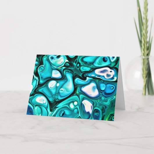 抽象芸術カラー勉強125、カード カード (正面)