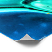 抽象芸術カラー勉強125、 ポスター (角)