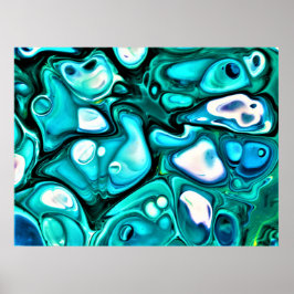 抽象芸術カラー勉強125、 ポスター