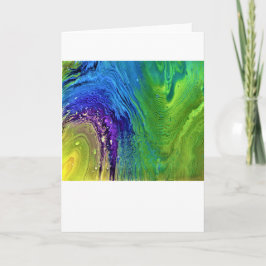 抽象芸術カラー勉強12、カード カード